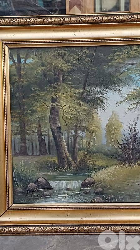 لوحة رسم زيتي 7