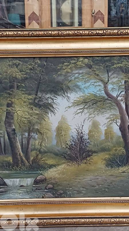 لوحة رسم زيتي 8