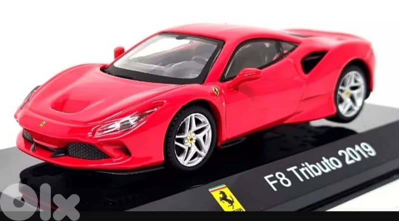 Ferrari F8 Tributo 2019 diecast car model 1;43. 0