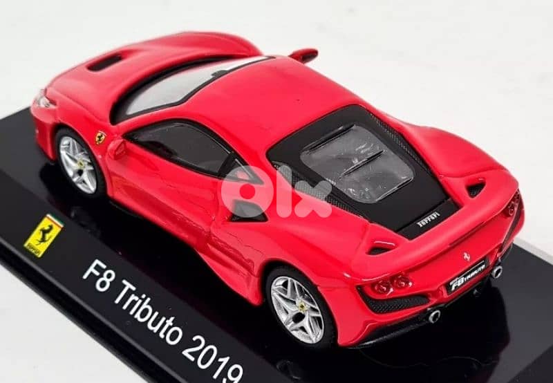 Ferrari F8 Tributo 2019 diecast car model 1;43. 2