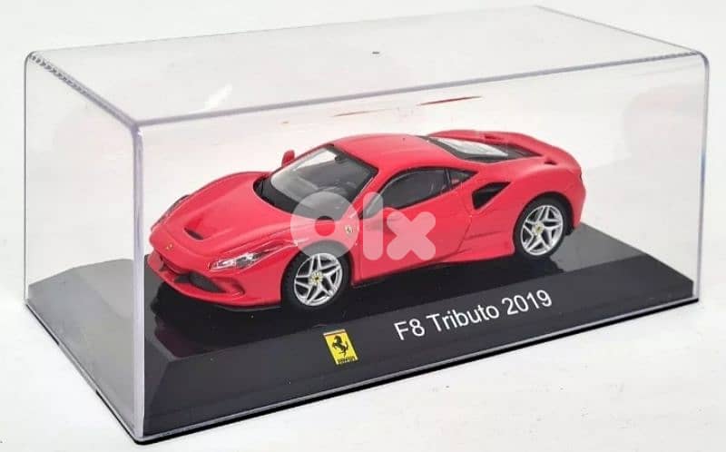 Ferrari F8 Tributo 2019 diecast car model 1;43. 4