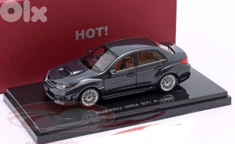Subaru Impreza WRX STI A-line diecast car model 1;43. 0