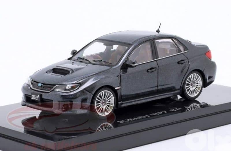 Subaru Impreza WRX STI A-line diecast car model 1;43. 1
