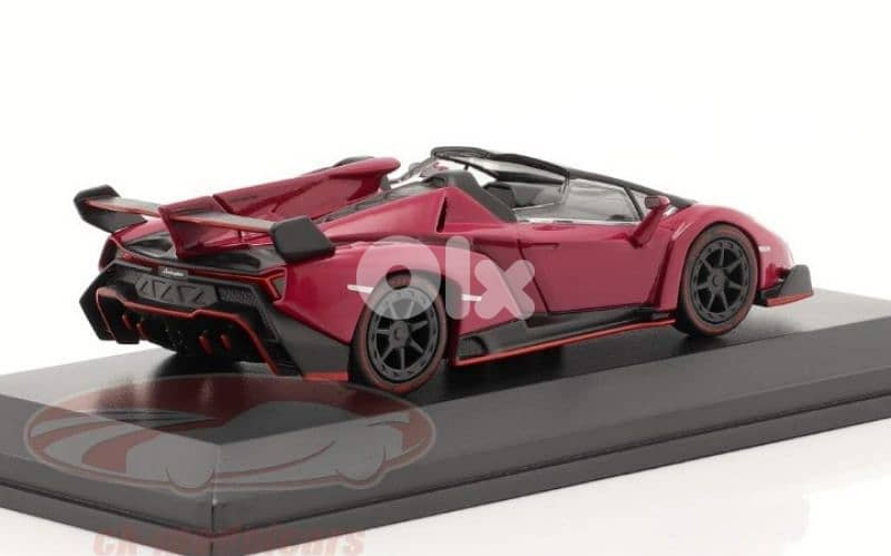 Lamborghini Veneno Roadster diecast car model 1;64. 3