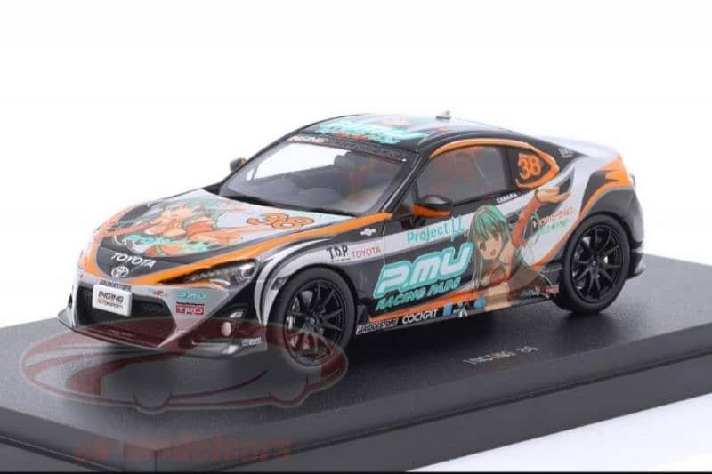 Toyota Inging diecast car model 1;43. 1