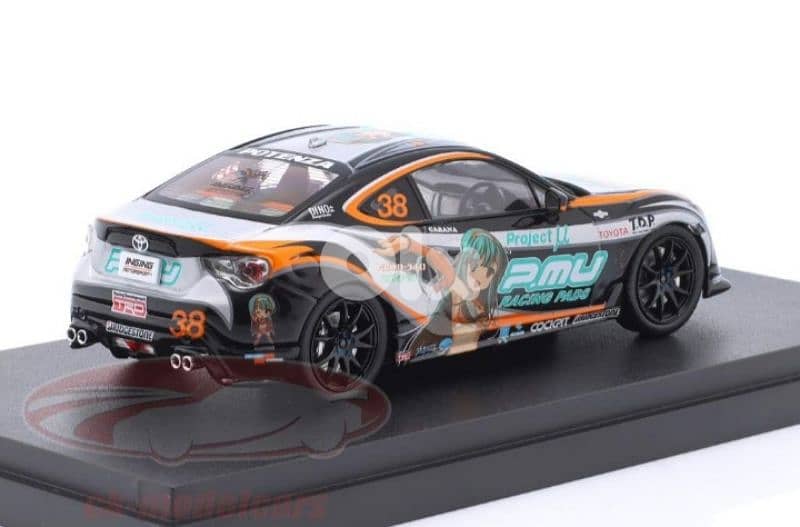 Toyota Inging diecast car model 1;43. 3