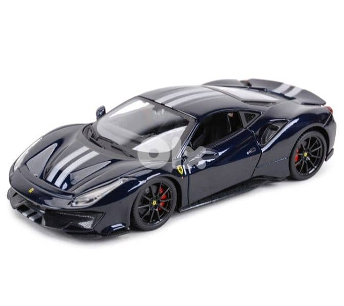 Ferrari 488 Pista diecast car model 1:24. 1