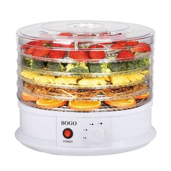 Sogo Food Dehydrator Rotary 32cm 250W 0