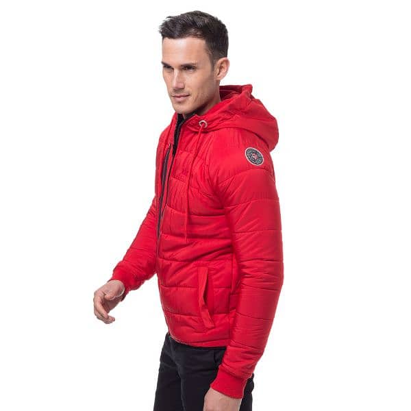 Geographical Norway Red Puffer Jacket 0