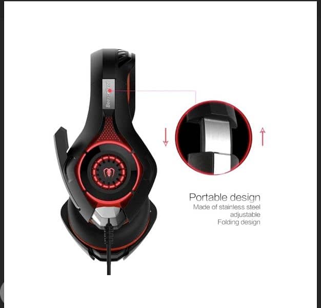BEEXCELLENT GM1 WIRED 3.5MM OVER-EAR PRO GAMING HEADSEt/ 4$ delivery 2
