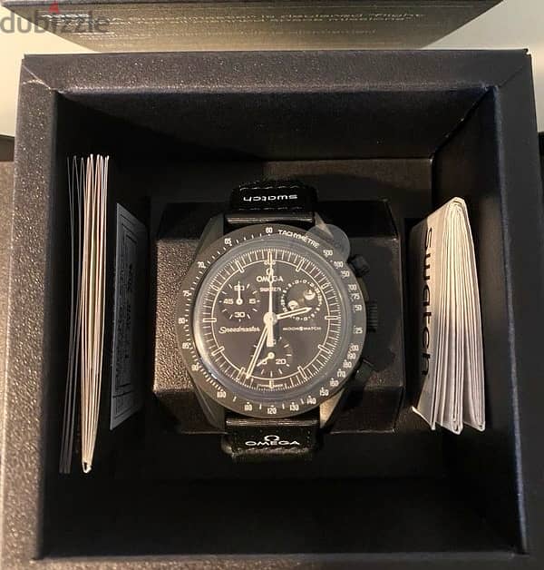 limited edition Snoopy omega x swatch ” mission 2