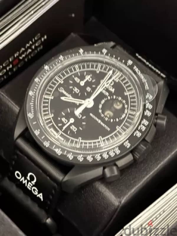 limited edition Snoopy omega x swatch ” mission 3