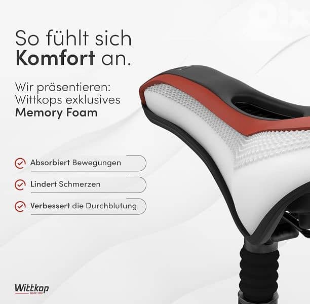 WITTKOP Bicycle Saddle, Innovative Medicus Concept 5 Zone/3$ delivery 4