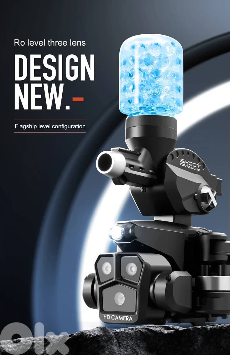 K11 Max Aerial Photography Drone Water Bomb Launcher 3 HD Cameras 1