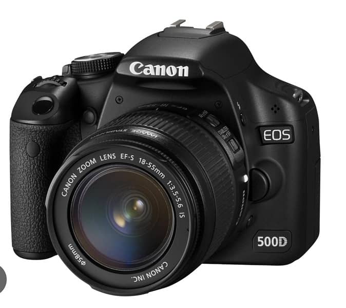 For sale Canon EOS 500D Bundle with Lenses, Flash, Tripod, and Bag 550 0