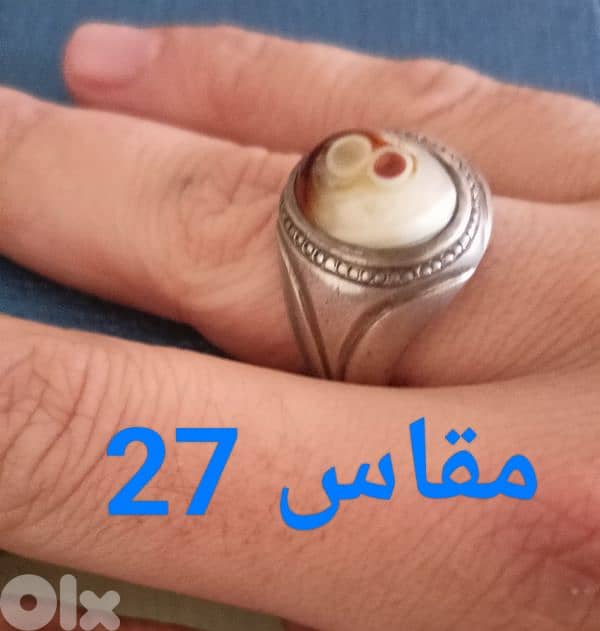 خاتم عقيق سليماني 1