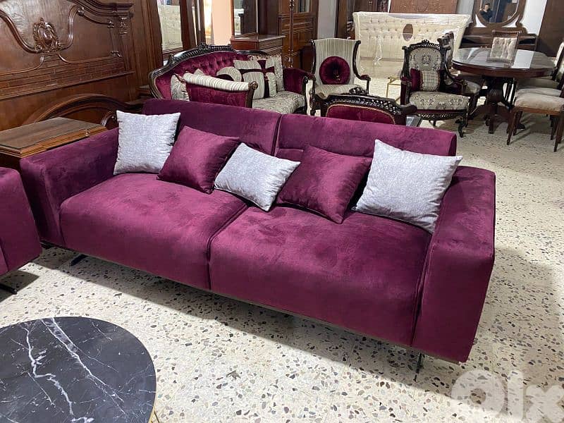 طقم كنبايات شغل توصاية شبه جديد 0