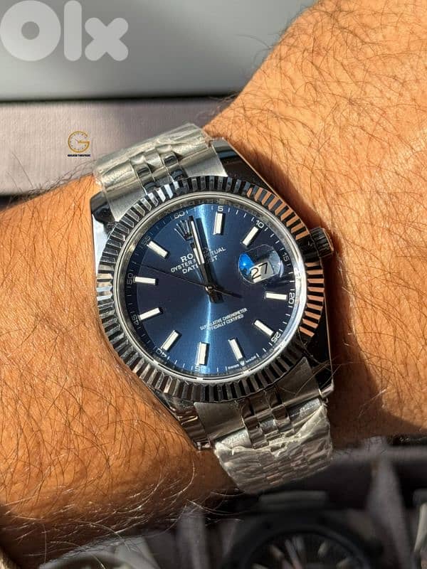 Rolex Datejust 41 Blue Dial 0