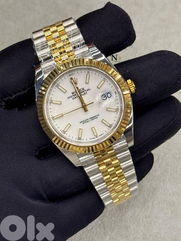 Rolex Datejust Two Tone Gold Swiss Superclone 1.1 0