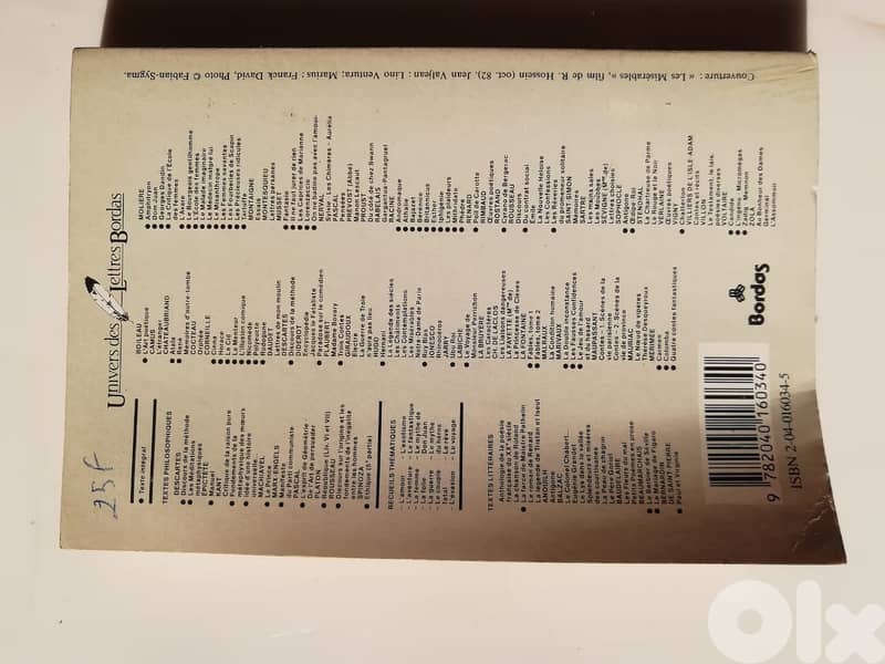 Victor Hugo "Les miserables" livre de poche 2