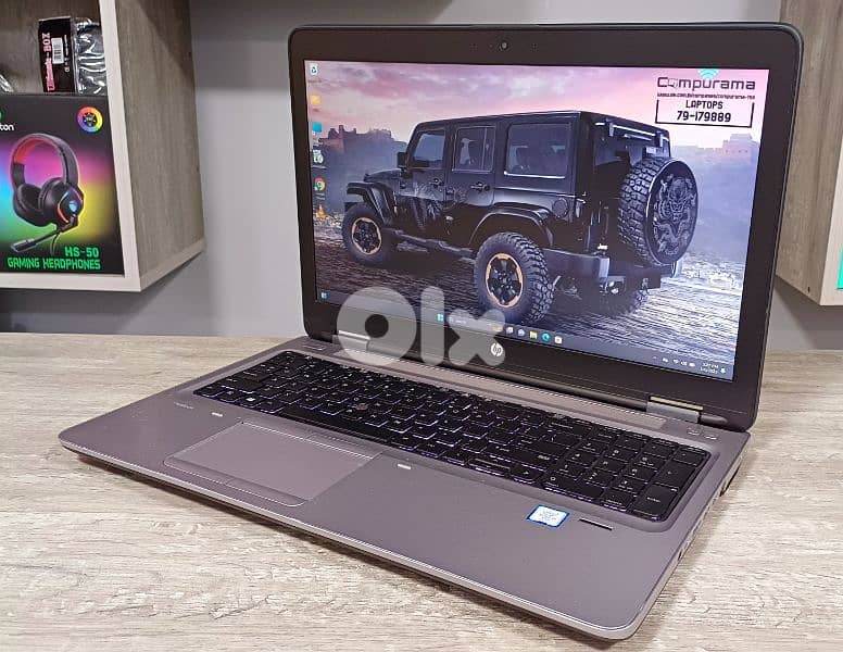 HP PROBOOK - VGA 2 GB - 16 GB RAM - CORE I7 - BACKLIT - FINGERPRINT 1