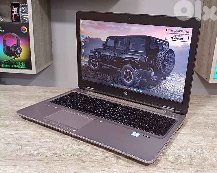 HP PROBOOK - VGA 2 GB - 16 GB RAM - CORE I7 - BACKLIT - FINGERPRINT 7
