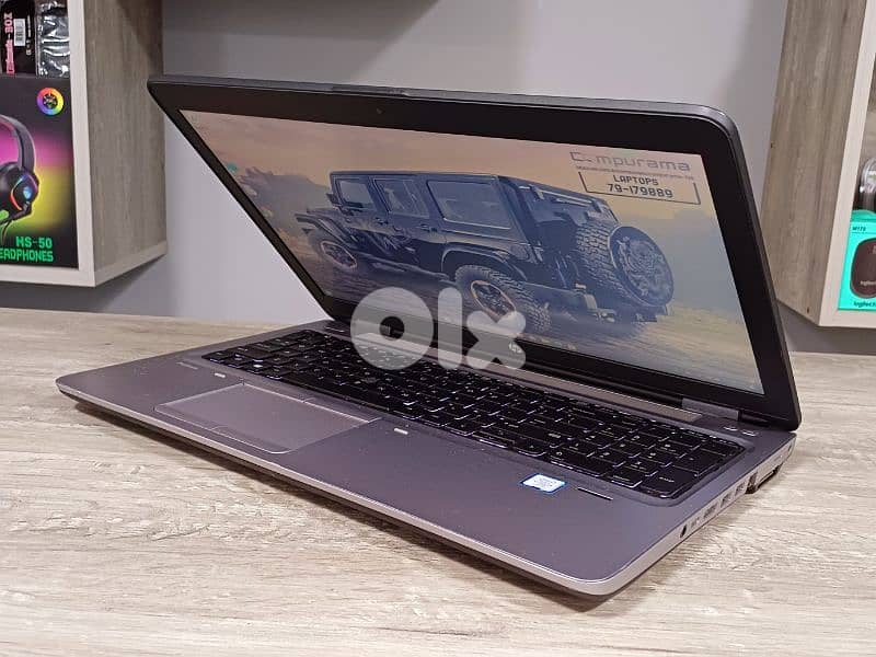 HP PROBOOK - VGA 2 GB - 16 GB RAM - CORE I7 - BACKLIT - FINGERPRINT 8