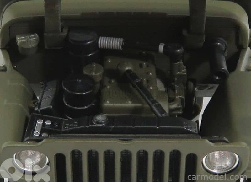 Jeep Willys 1941 diecast car model 1;18. 7