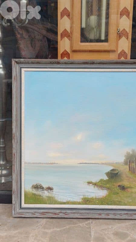 لوحة رسم زيتي اوروبية 4