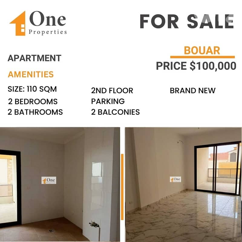 APARTMENT FOR SALE IN BOUAR 0