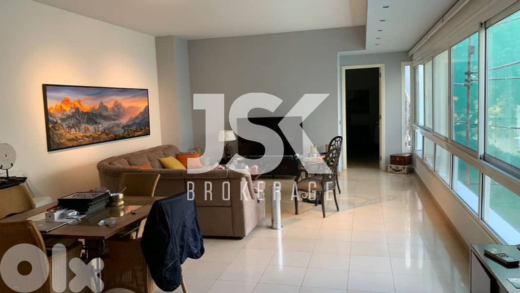 L03957-Fully Furnished Apartment with Terrace for Rent in Gemmayz 0