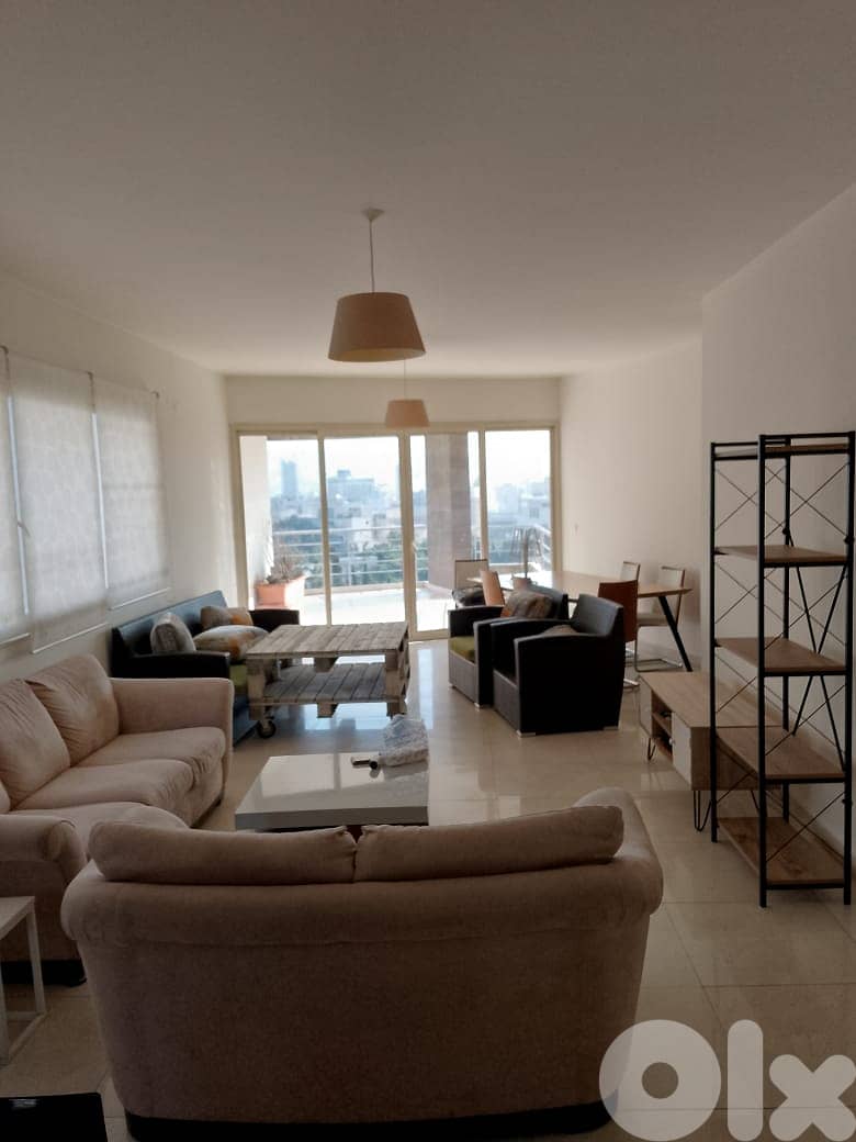 High End Finishing Apartment for rent in Sodeco Achrafieh City View 0
