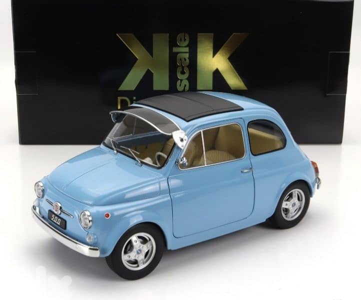 Fiat  500 Custom (Abarth Rims) 1968 diecast car model 1:12 0