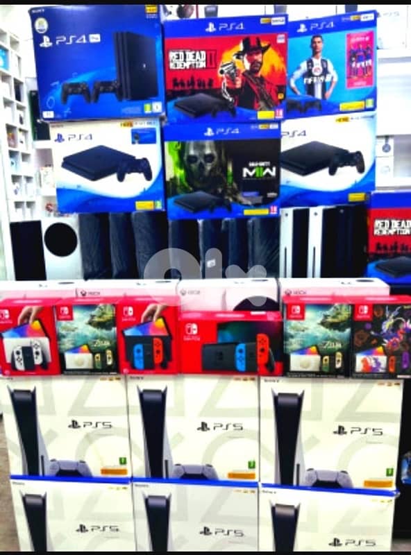 available ps4/ps5 used like new with warranty starting 150$ 0