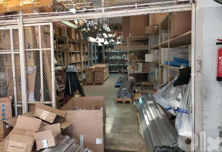 850 SQM Prime Location Used Warehouse in Jnah, Beirut 0