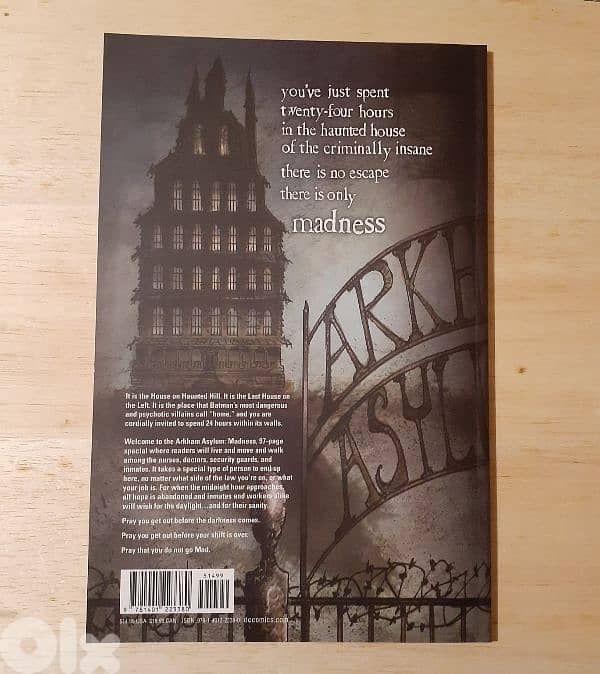 Arkham Asylum Madness Graphic Novel. 1
