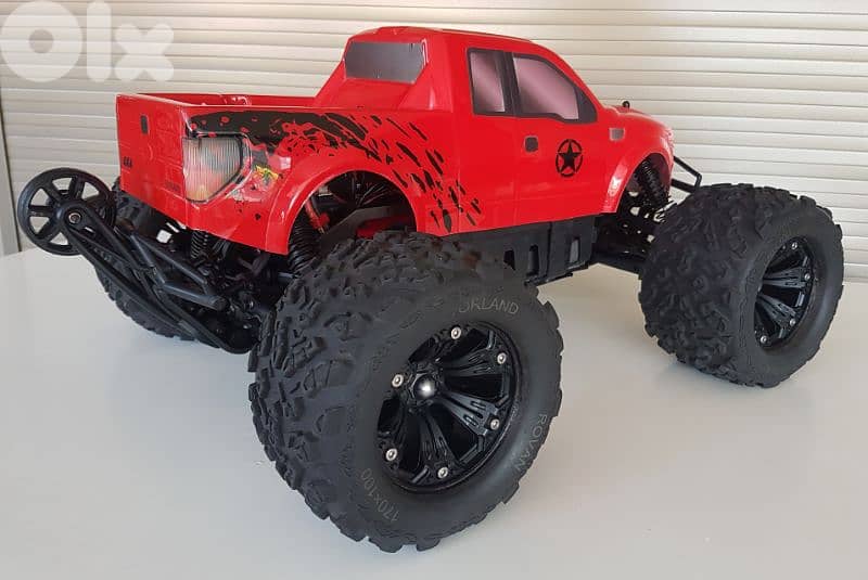 exchange on rc car, Rovan Torland , electric 3-6S, like new 1