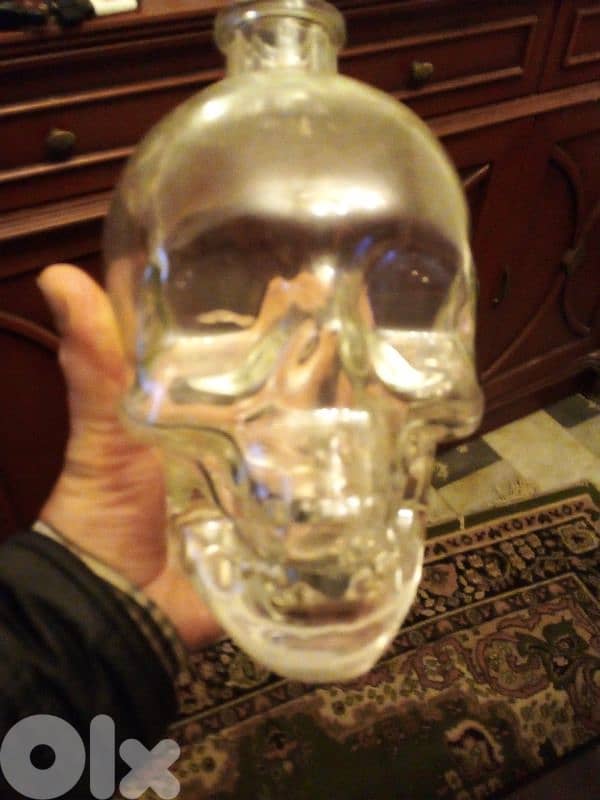crystal head glass 0