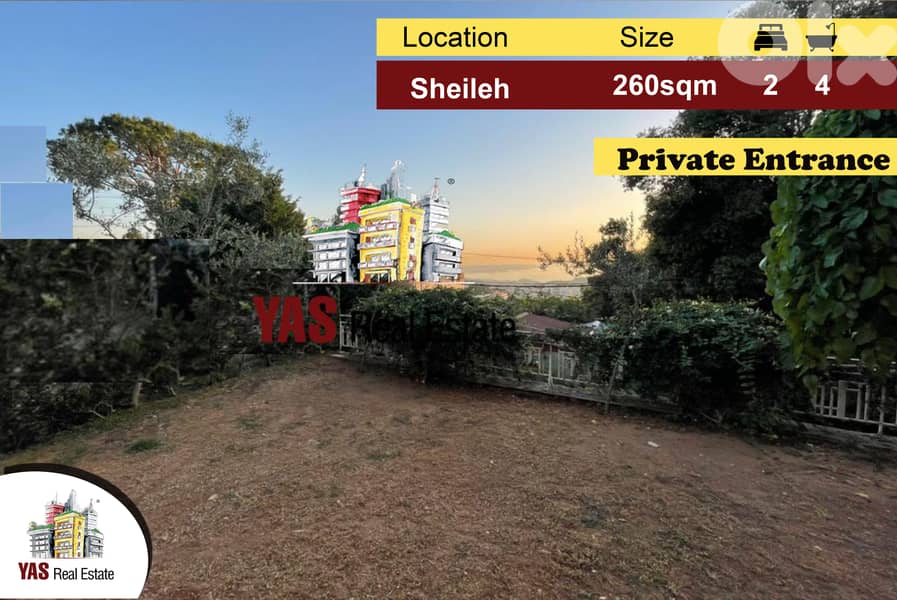 Sheileh 260m2 | 200m2 Garden | Private Entrance | Luxury | Unique | 0
