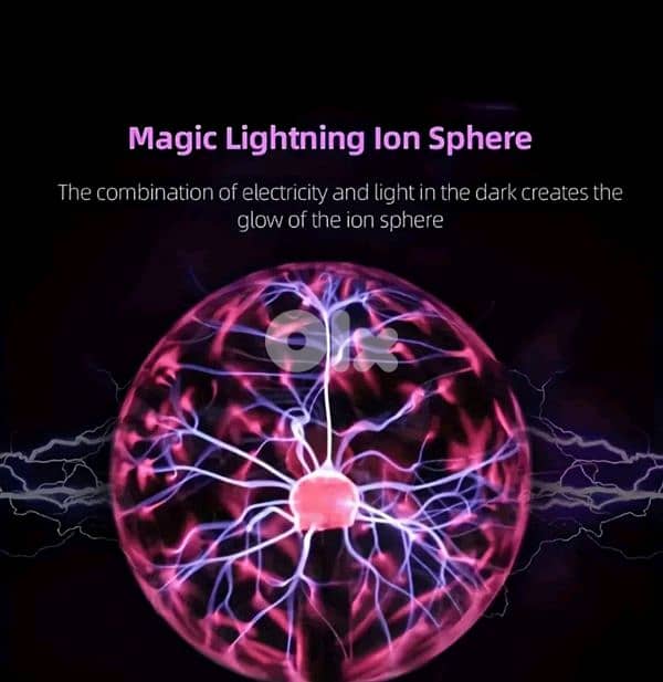 Tesla coil ball for decoration and fun 2