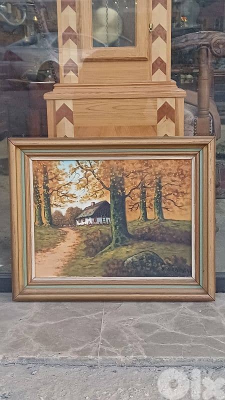 لوحة رسم زيتي 0