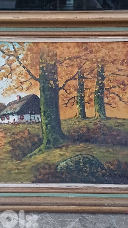 لوحة رسم زيتي 4