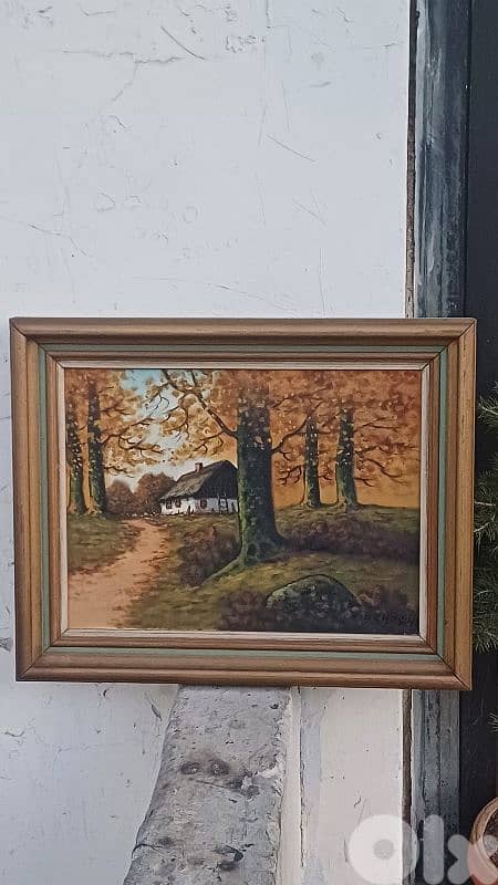 لوحة رسم زيتي 5