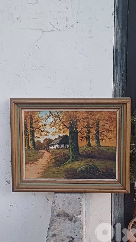 لوحة رسم زيتي 9