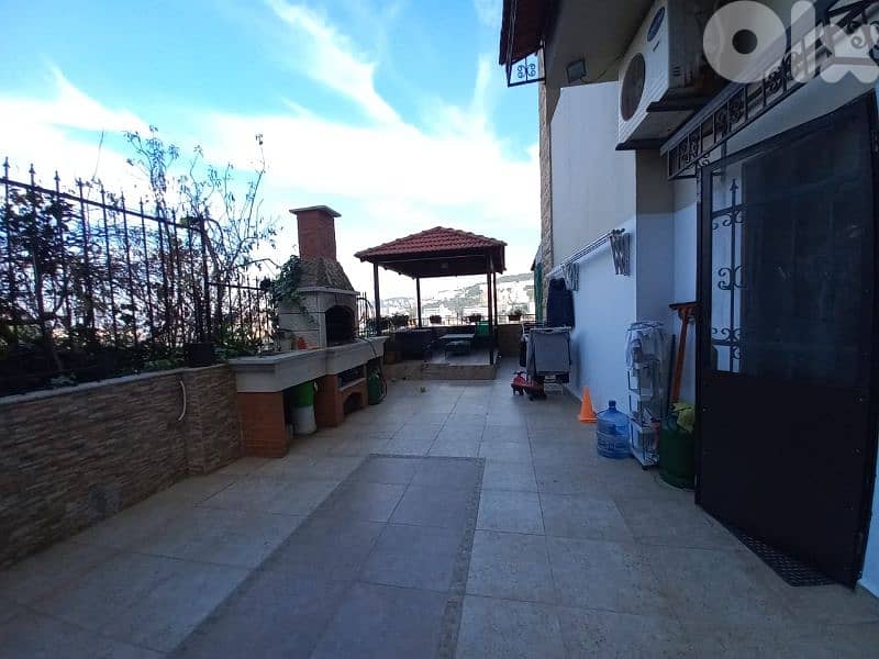 Fully Furnished apartment with 100SQM Terrace in Fanar for sale 0