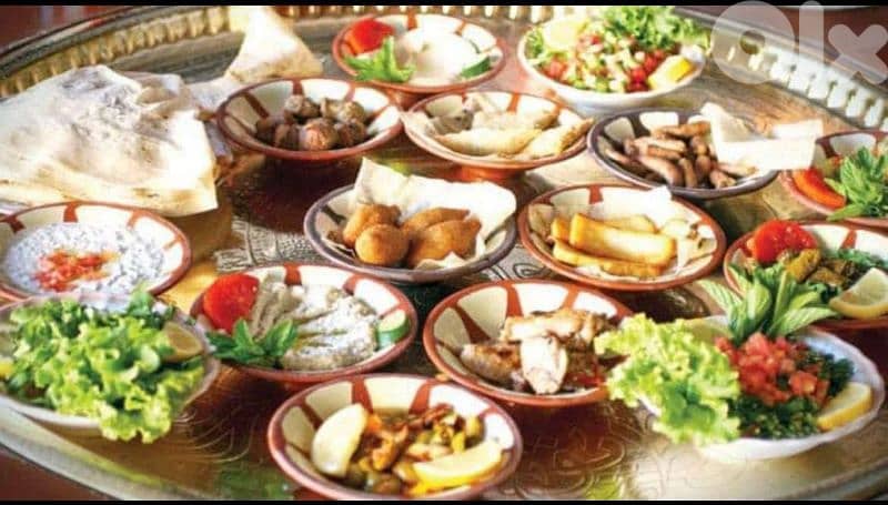 صحون المازة التراثية 2