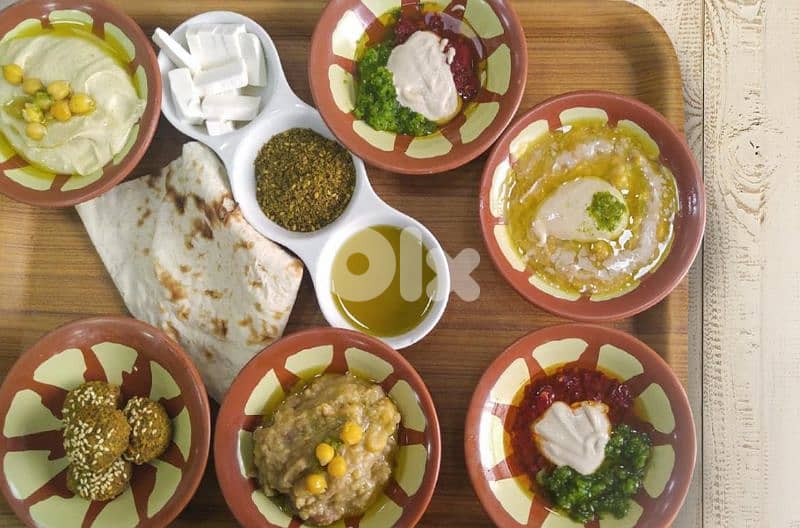 صحون المازة التراثية 4