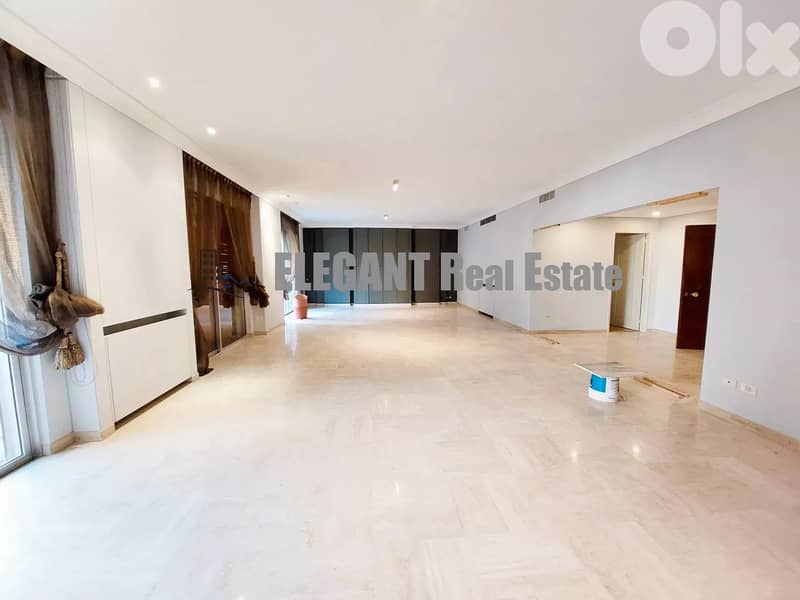 6 Months Grace Period ! Spacious flat for Rent in Achrafieh 0