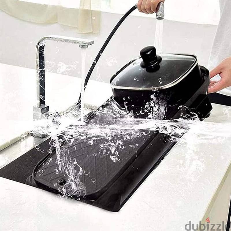 Mirage Electric Grill Pan With Pot 1