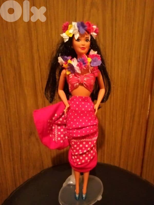 Barbie DOLLS OF THE WORLD POLYNESIAN Limited Edition Great doll=40$ 4